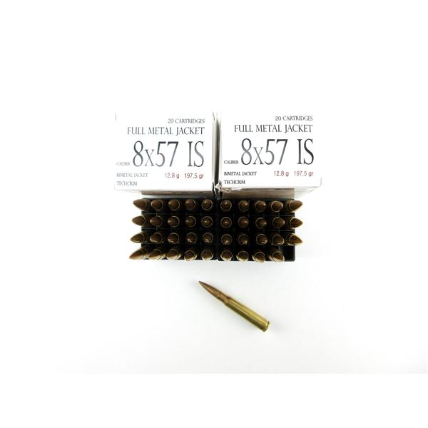 RUSSIAN MANUFACTURER 8X57 IS AMMO LOT