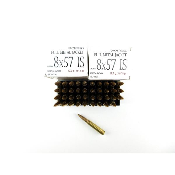 RUSSIAN MANUFACTURER 8X57 IS AMMO LOT