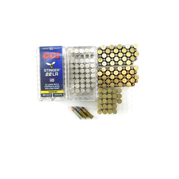 ASSORTED .22 LR AMMO LOT