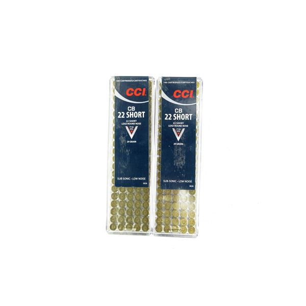ASSORTED CB .22 SHORT AMMO LOT
