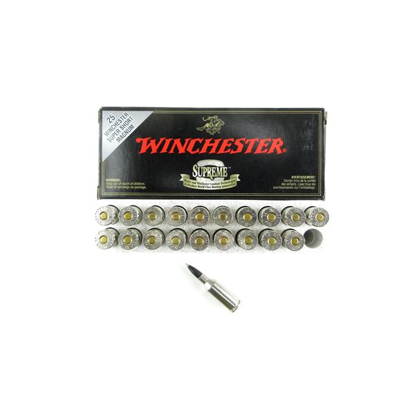 WINCHESTER .25 WSSM AMMO LOT