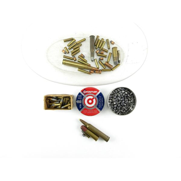 ASSORTED AMMO AND BLANKS LOT