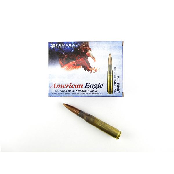 AMERICAN EAGLE .50 BMG AMMO LOT