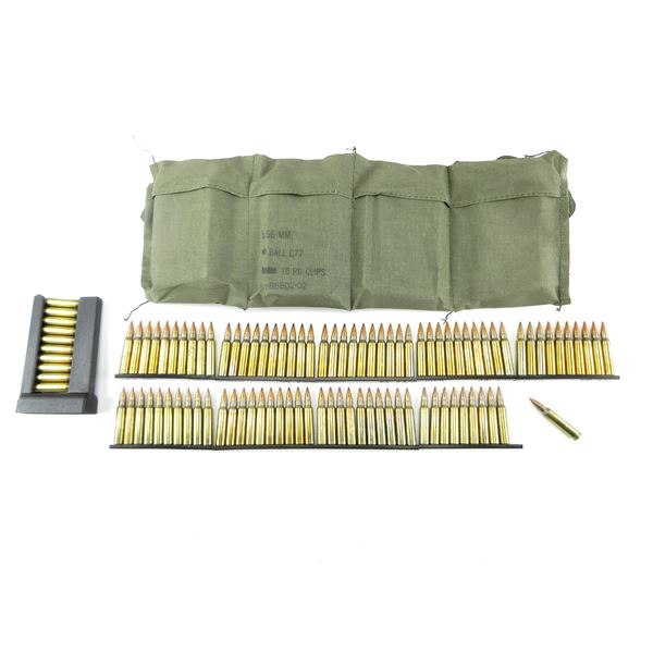 CANADIAN MILITARY 5.56MM AMMO LOT