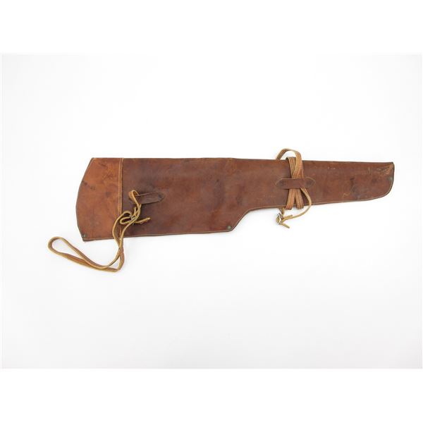 LEATHER RIFLE SCABBARD LOT