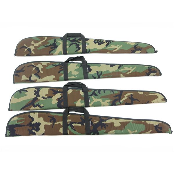 ASSORTED SOFT PADDED RIFLE CASES LOT