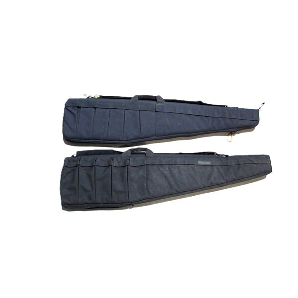 ASSORTED SOFT PADDED RIFLE CASES LOT