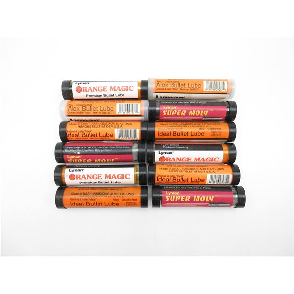 ASSORTED LYMAN BULLET LUBE LOT
