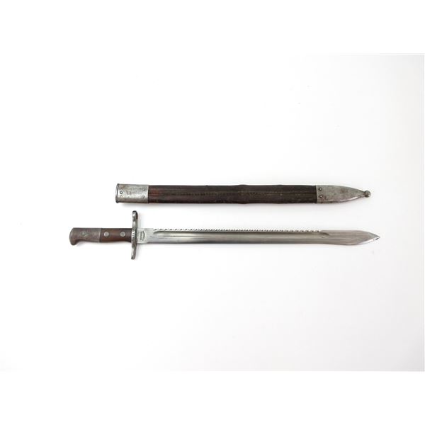 SWISS M1914 SAWBACK BAYONET