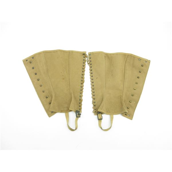 WWII U.S. MILITARY GAITERS