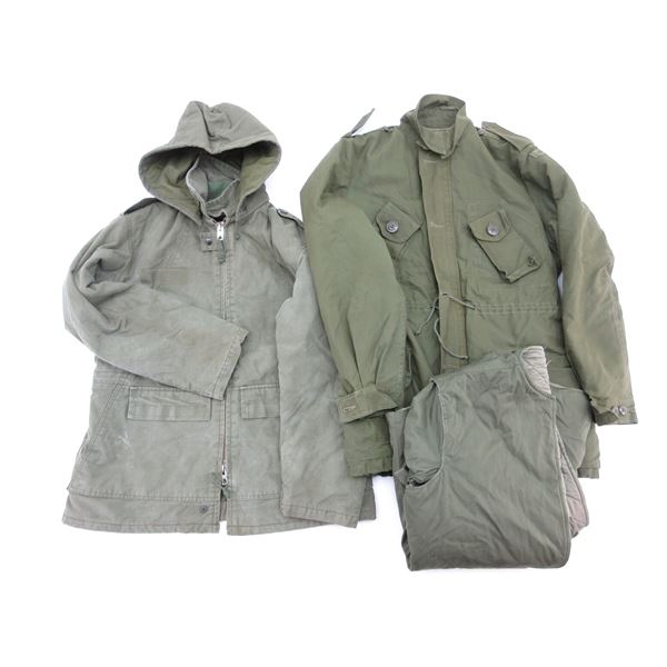 CANADIAN MILITARY COMBAT COAT LOT