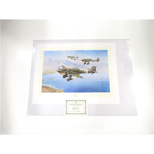 "STUKA" PRINT