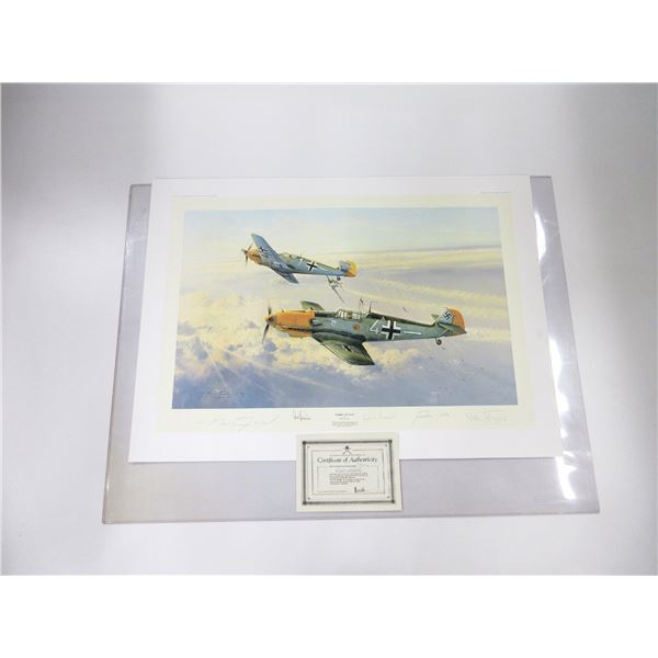 "EAGLE ATTACK" PRINT