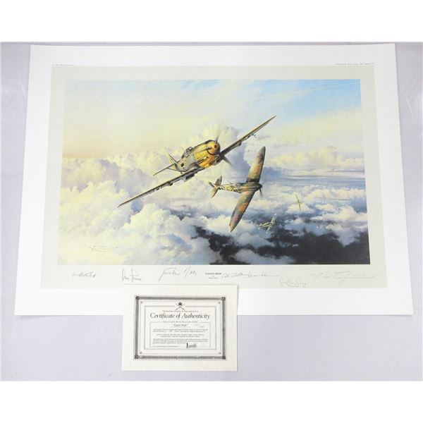 "EAGLES HIGH" PRINT