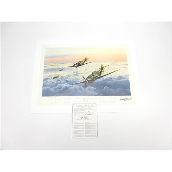 "EAGLES OUT OF THE SUN" PRINT