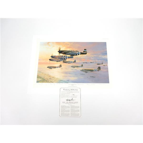 "D-DAY-THE AIRBORNE ASSAULT" PRINT