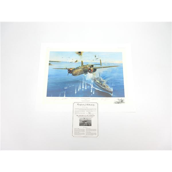 "AIR APACHES ON THE WARPATH" PRINT