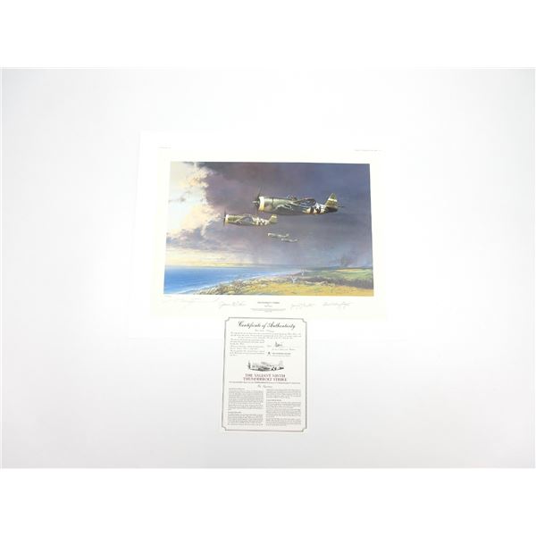 "THUNDERBOLT STRIKE" PRINT