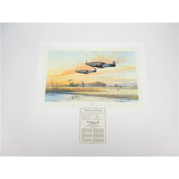 "HOME AT DUSK" PRINT