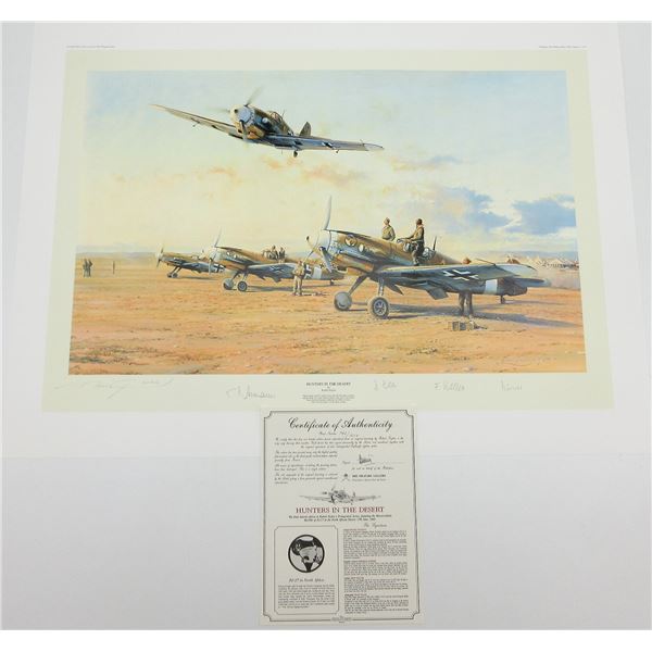 "HUNTERS IN THE DESERT" PRINT