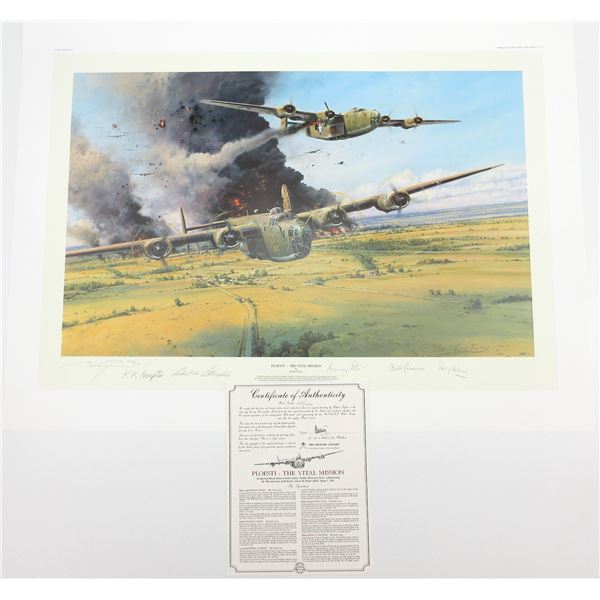 "PLOESTI-THE VITAL MISSION" PRINT