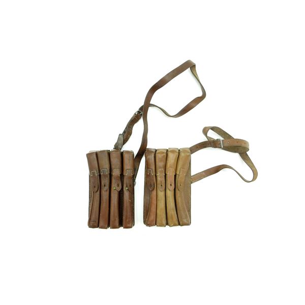 YUGOSLAV M49/57 SMG MAG POUCH LOT