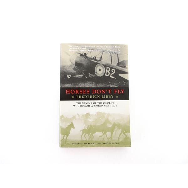 "HORSES DON'T FLY" BOOK