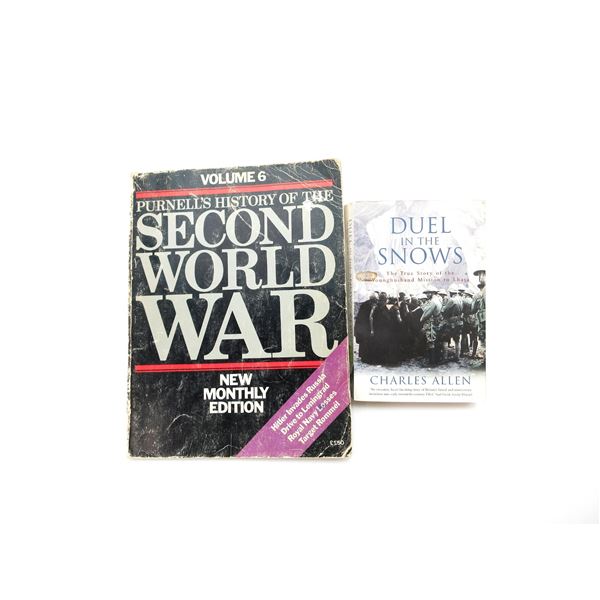 ASSORTED MILITARY BOOK LOT