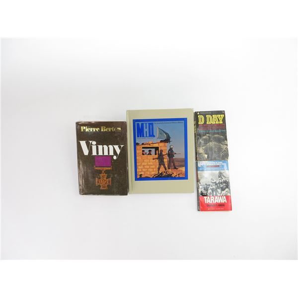 ASSORTED MILITARY BOOK LOT