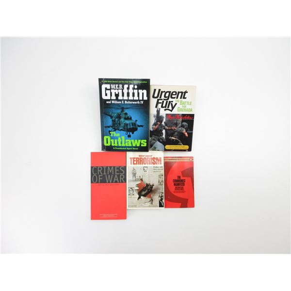 ASSORTED MILITARY BOOK LOT