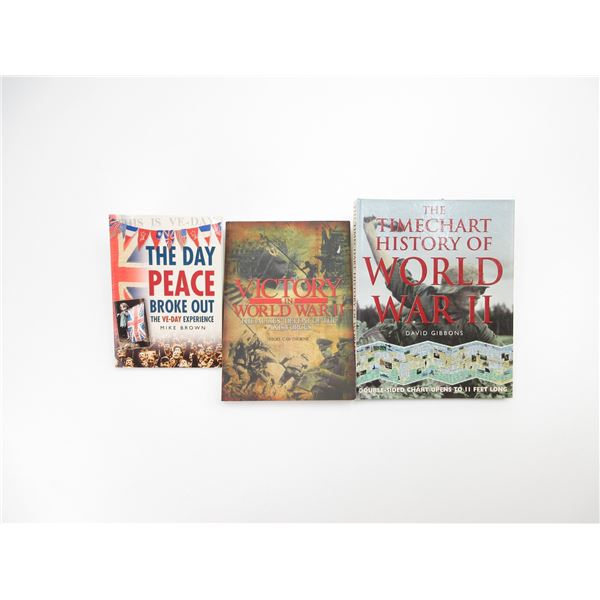 ASSORTED WWII MILITARY BOOKS LOT