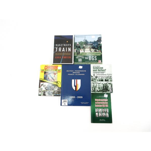 ASSORTED GERMAN MILITARY BOOK LOT