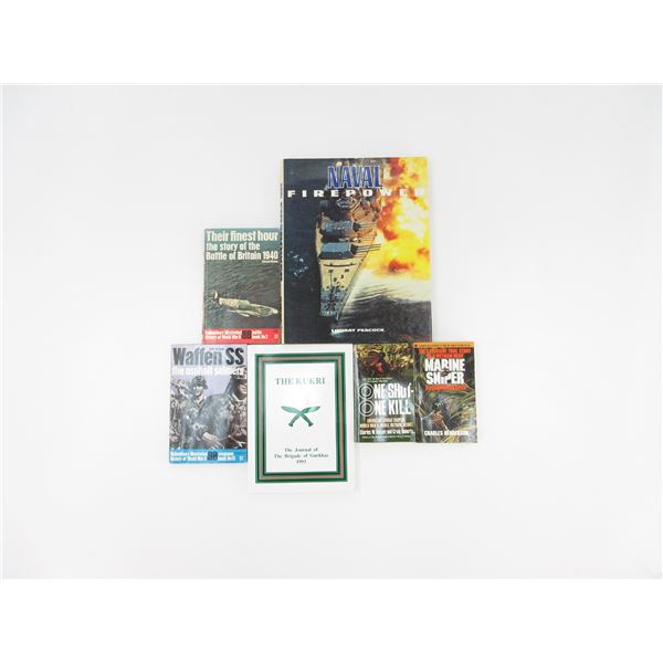 ASSORTED MILITARY BOOK LOT