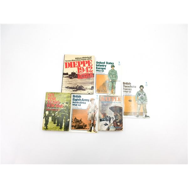 ASSORTED WWII MILITARY BOOK LOT