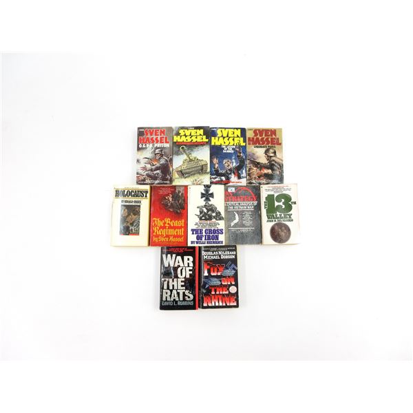 ASSORTED MILITARY BOOK LOT