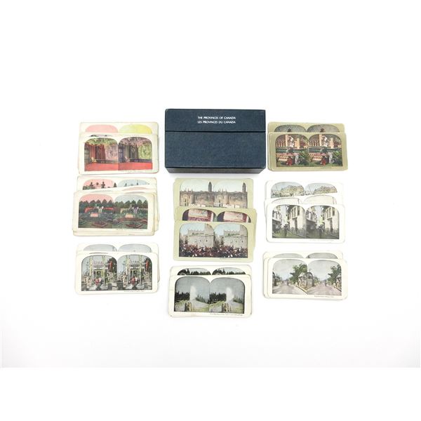 ASSORTED STEREOVIEW CARDS LOT