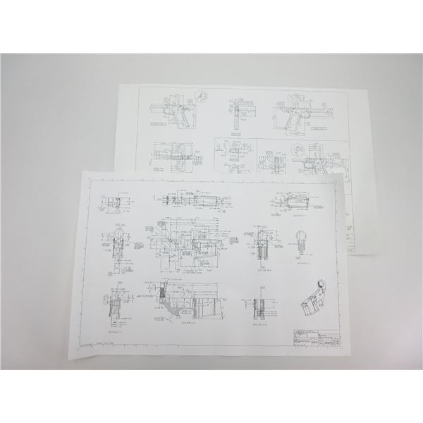 ASSORTED GUN DIAGRAMS LOT