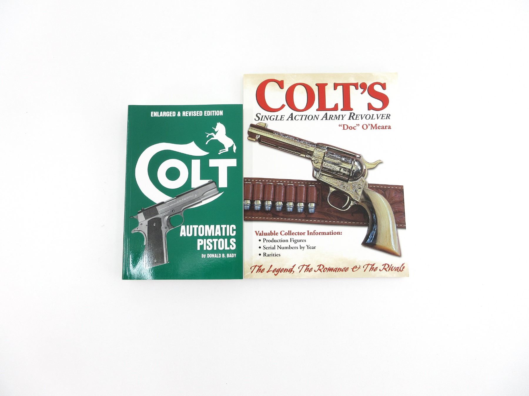 ASSORTED COLT PISTOL AND REVOLVER BOOKS LOT