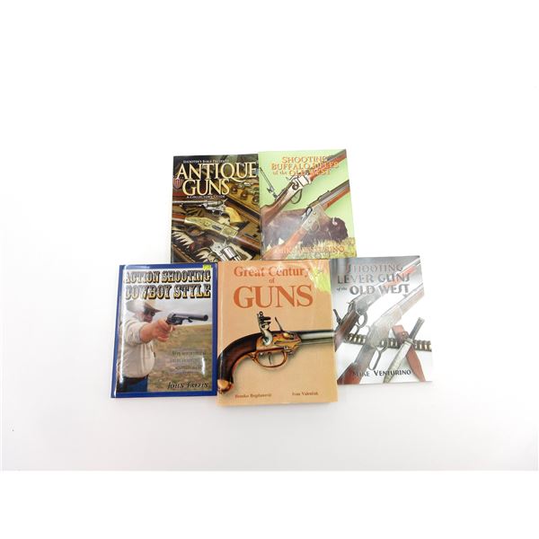 ASSORTED FIREARMS BOOKS LOT
