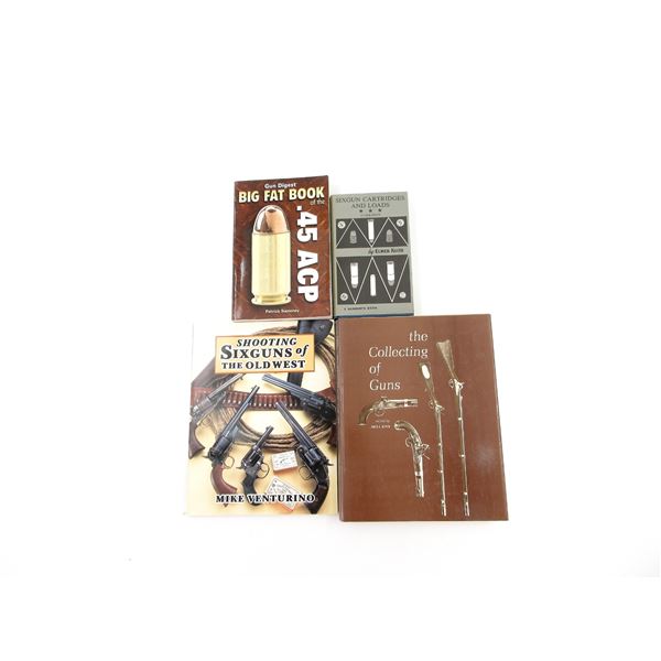 ASSORTED FIREARMS BOOKS LOT