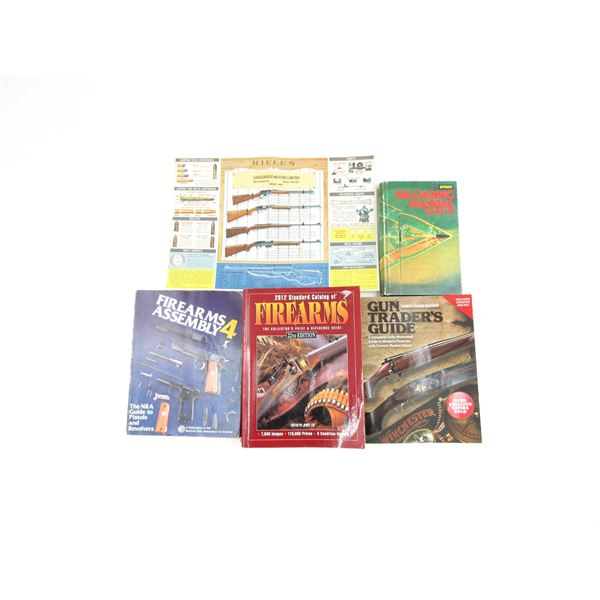 ASSORTED FIREARMS GUIDES LOT