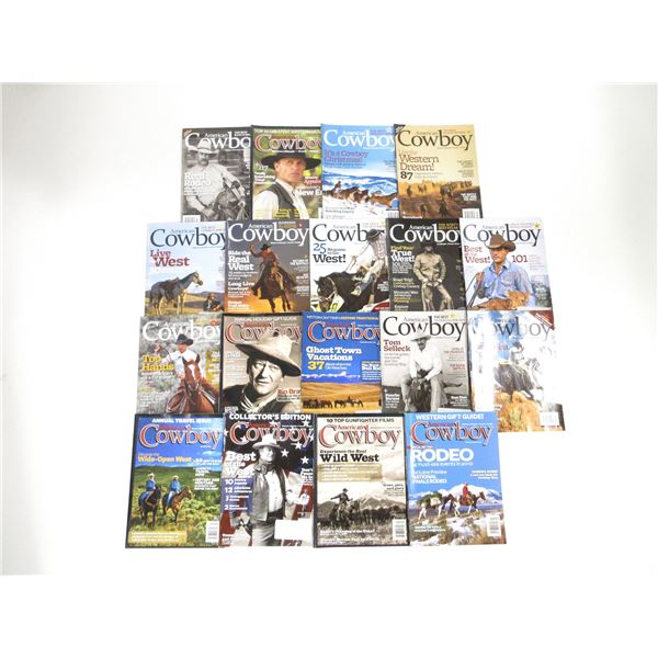 "AMERICAN COWBOY" MAGAZINES LOT