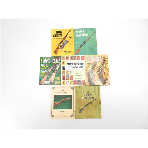 ASSORTED FIREARMS BOOKS LOT