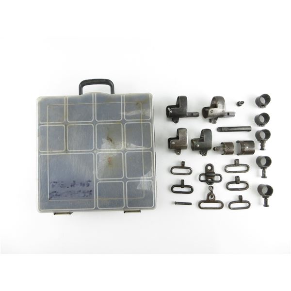 ASSORTED LEE ENFIELD RIFLE PARTS LOT