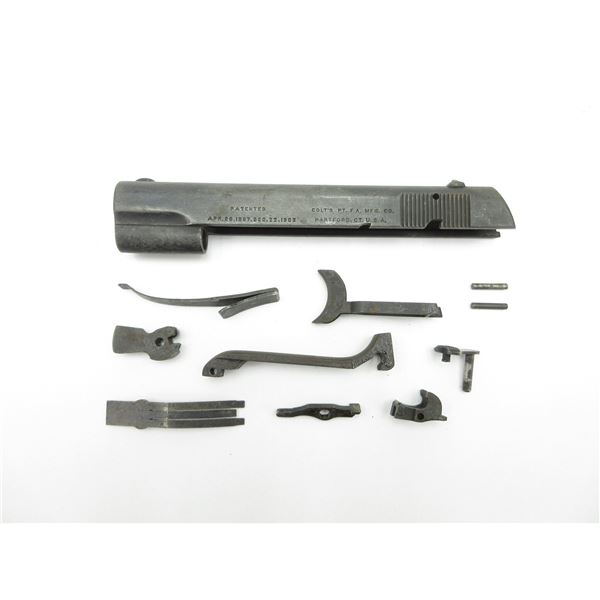 COLT 1903 .32 ACP PISTOL PARTS LOT