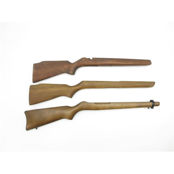 ASSORTED RIFLE STOCKS LOT