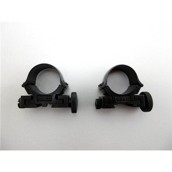 SAKO 1" SCOPE RINGS LOT
