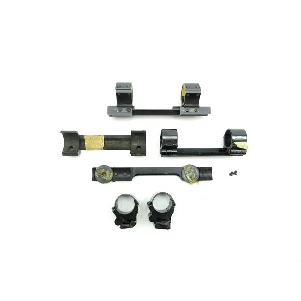 ASSORTED ONE PIECE SCOPE MOUNTS LOT