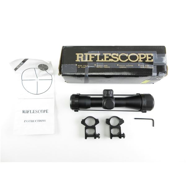 UNKNOWN 4X 32MM RIFLE SCOPE