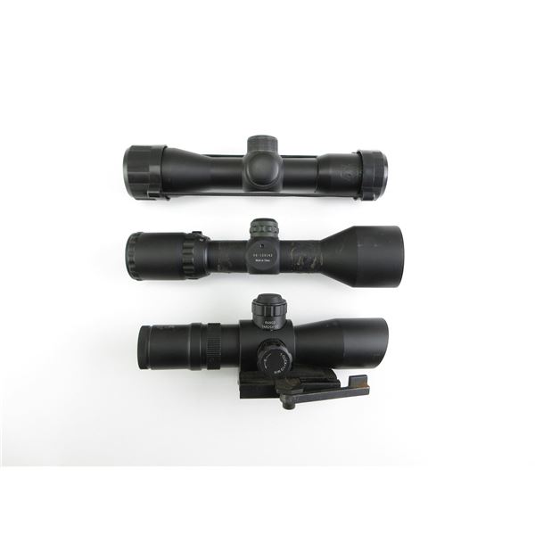 ASSORTED COMPACT RIFLE SCOPES LOT